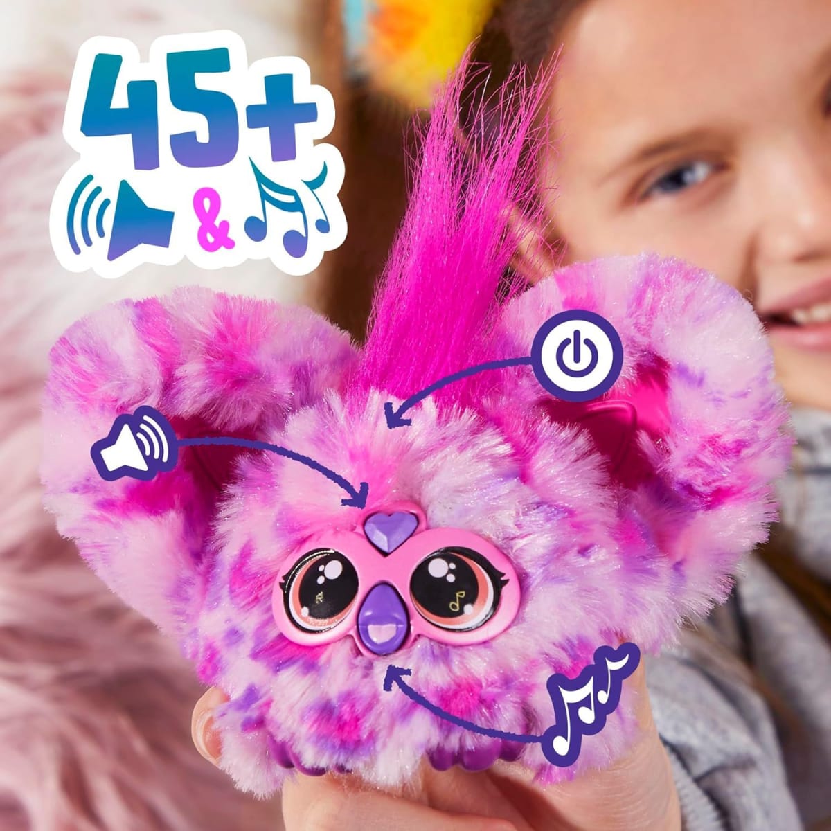 Furby Furblets Muñeco Interactivo +45 Sonidos Hip Bop2