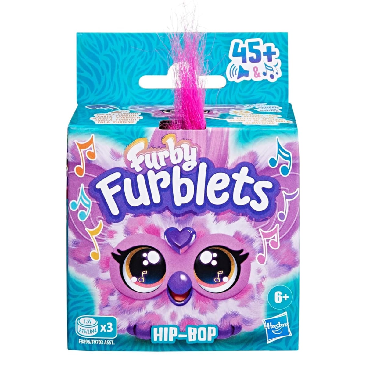 Furby Furblets Muñeco Interactivo +45 Sonidos Hip Bop 3