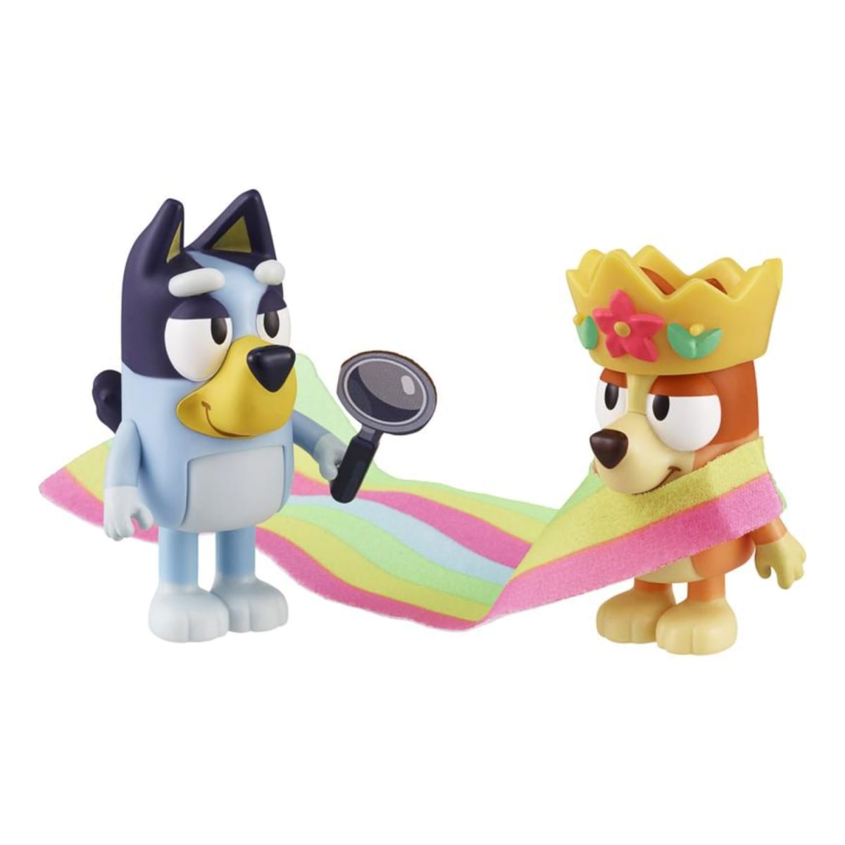 Pack x2 Figuras Bluey  Queens Bingo & Bluey3