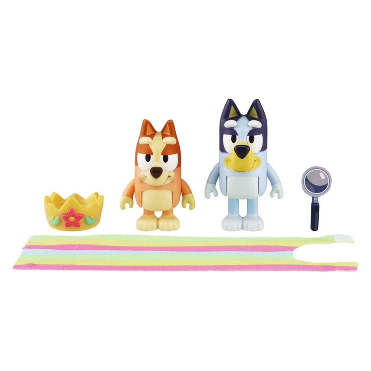 Pack x2 Figuras Bluey  Queens Bingo & Bluey4