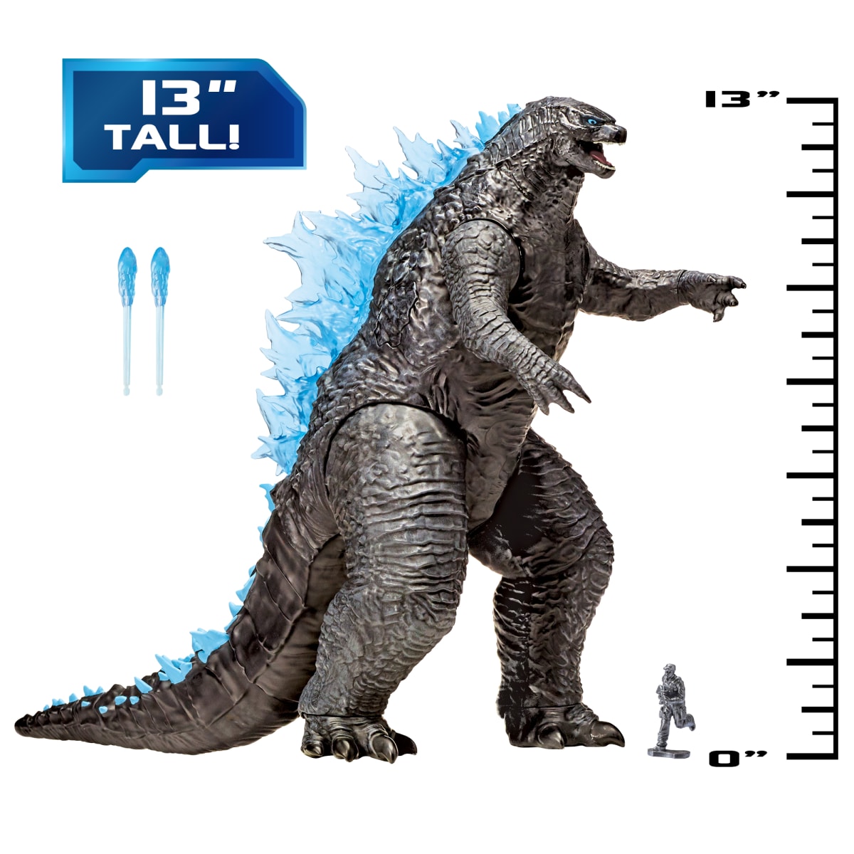 Mega Godzilla Figura con luces y sonido4