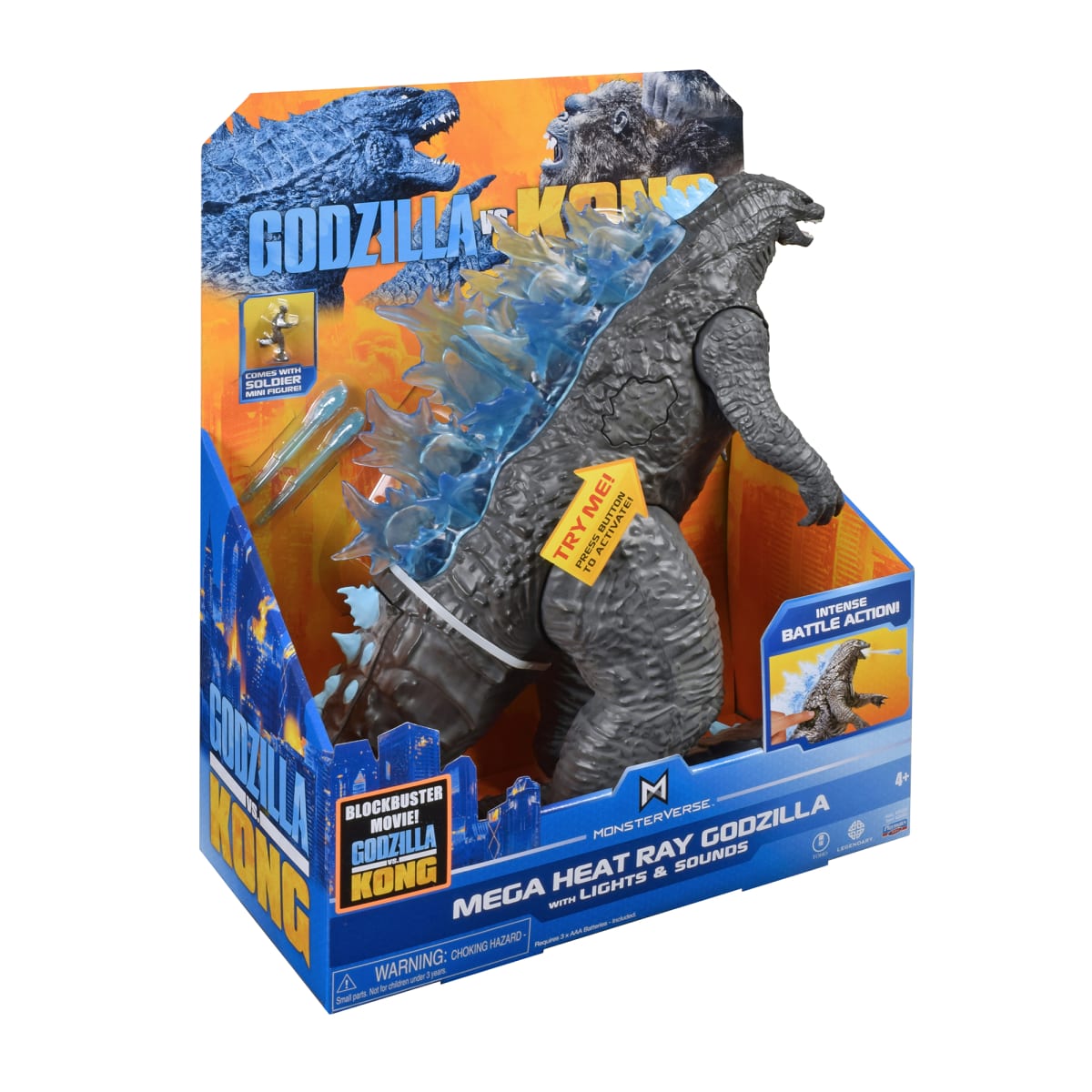Mega Godzilla Figura con luces y sonido1