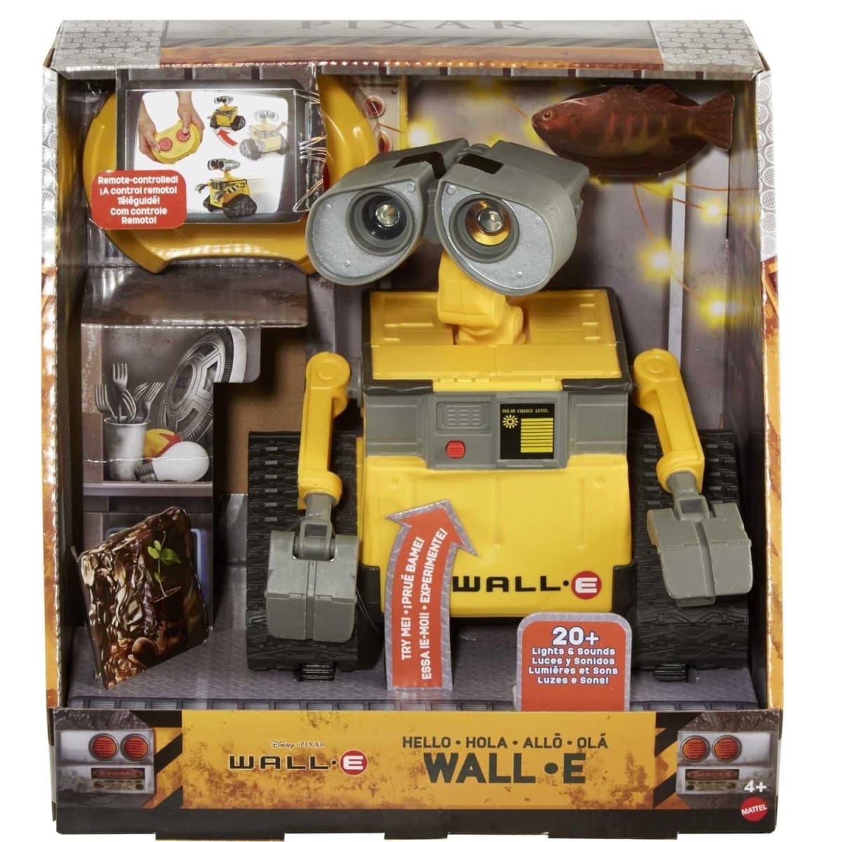 Muñeco Wall-E Interactivo Control Remoto6