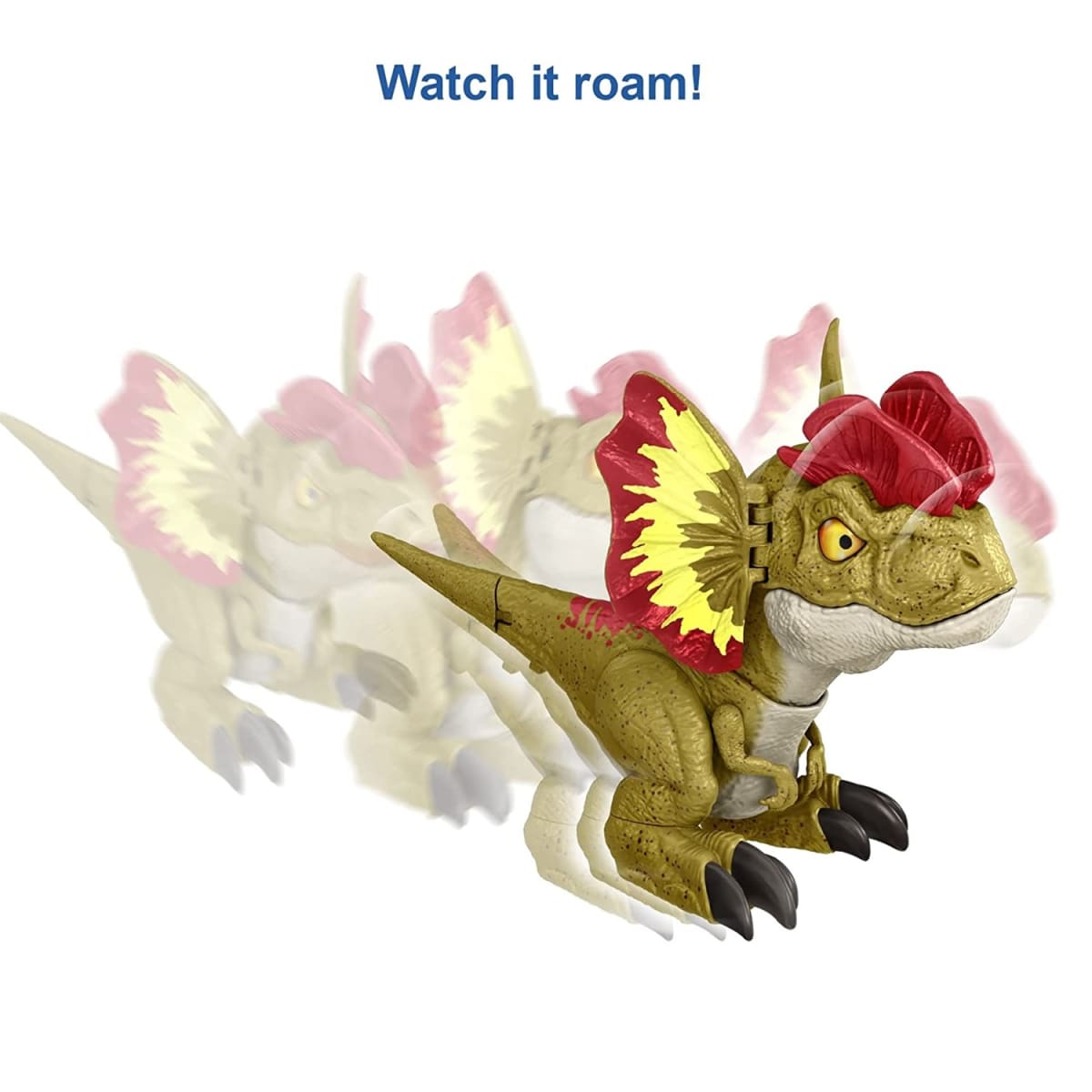 Dinosaurio Dilophosaurus Sonido y Movimiento3