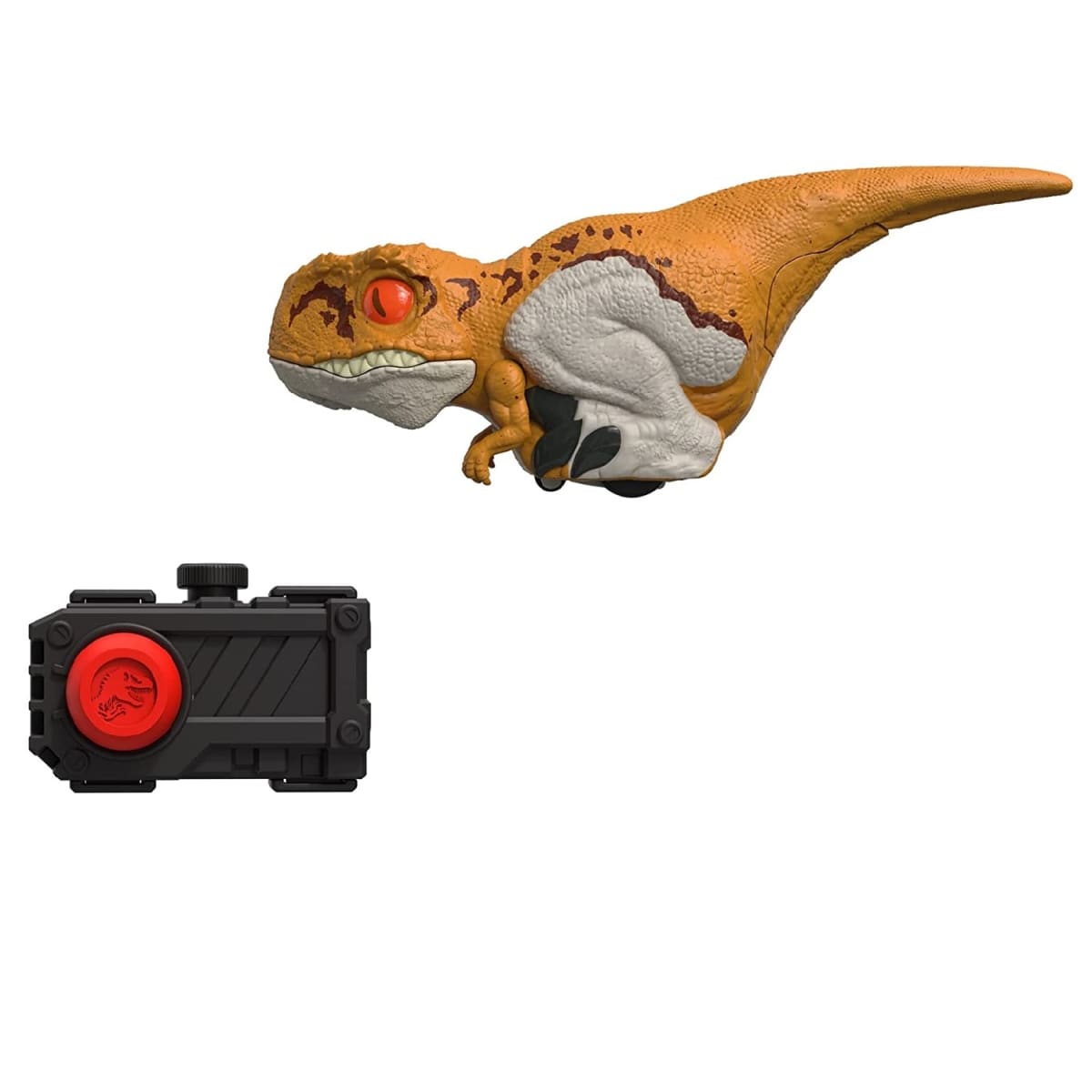 Dinosaurio Jurassic World Atrociraptor con Sonido y Movimiento3