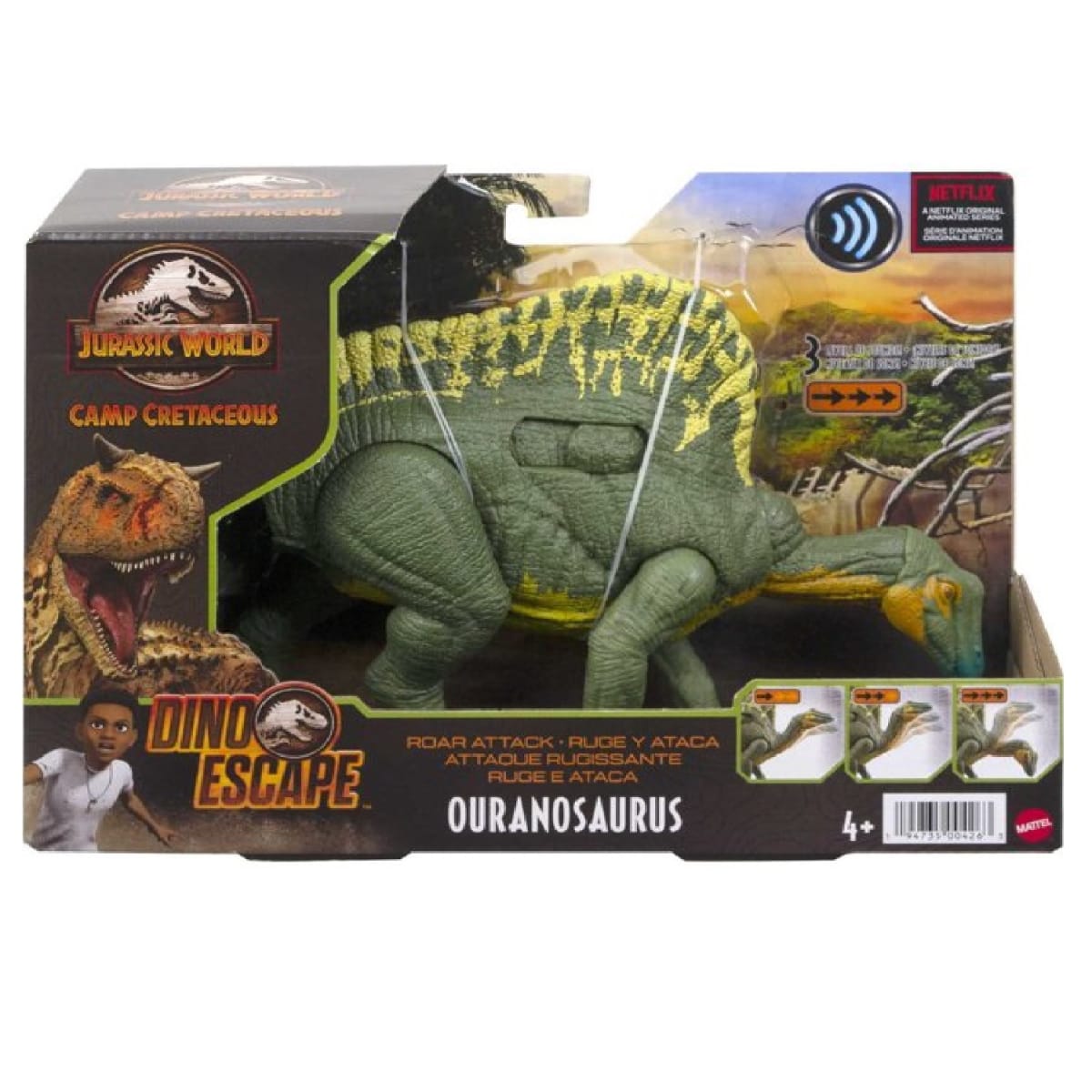 Dinosaurio Ouranosaurus Ruge y Ataca4