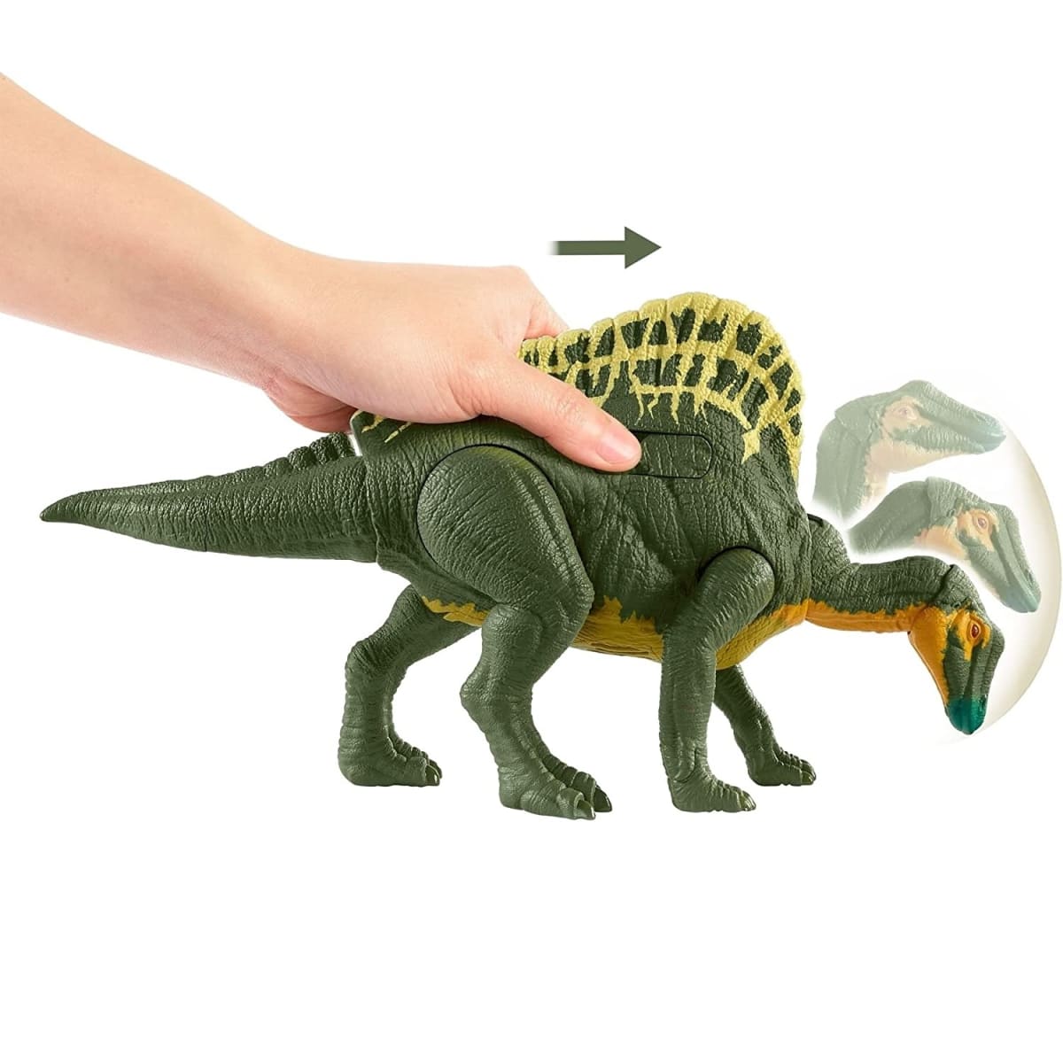 Dinosaurio Ouranosaurus Ruge y Ataca1