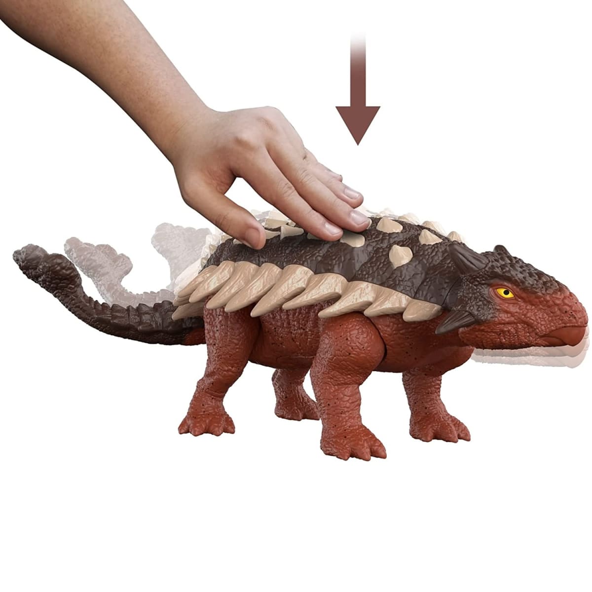 Figura Ankylosaurus  Jurassic World con Sonido1