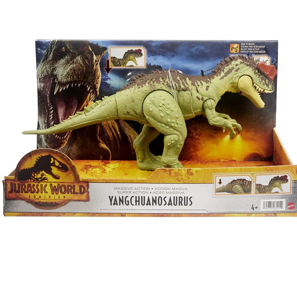 Figura Yangchuanosaurus  Jurassic World con Sonido4