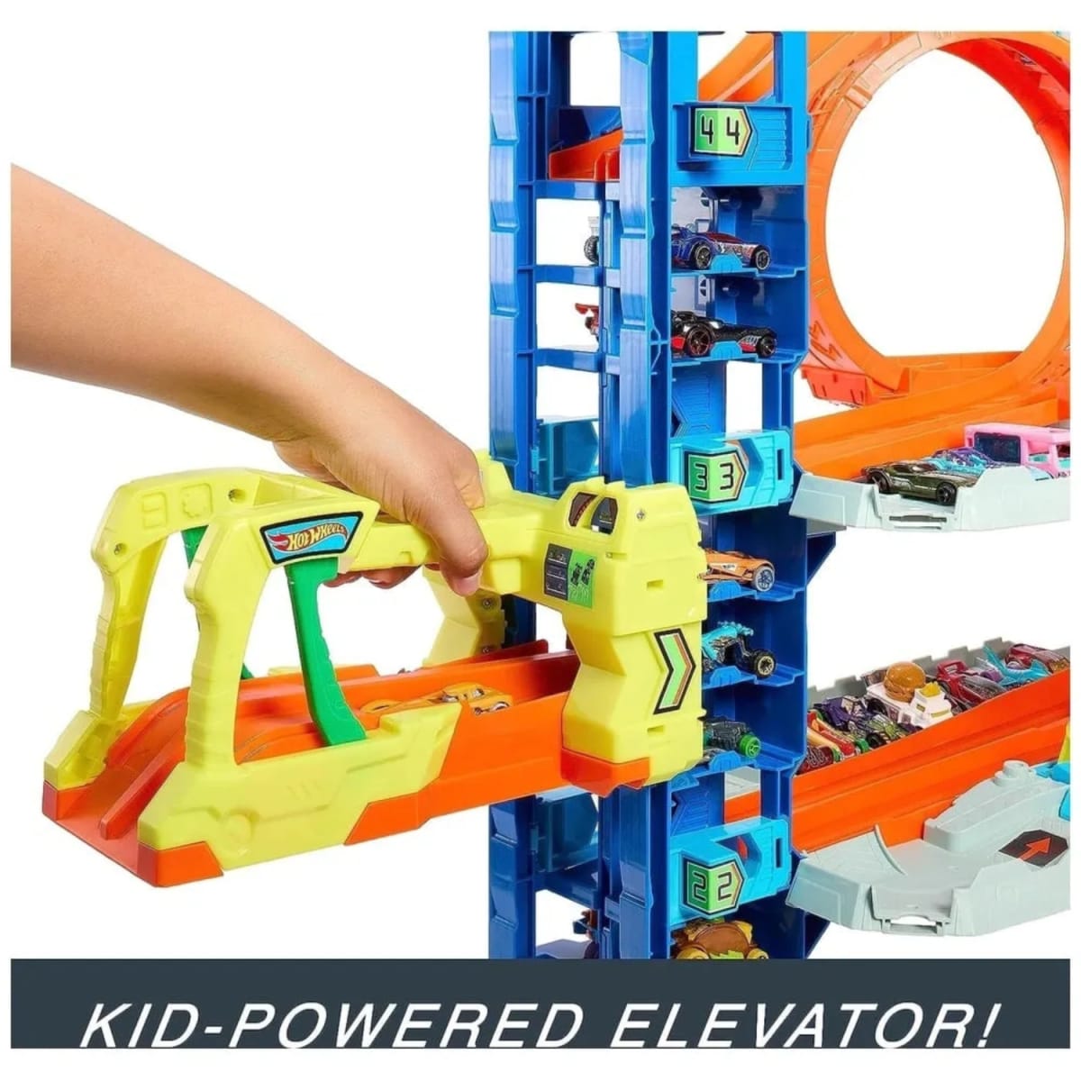 Pista Hot Wheels Ultimate Garage Con Dragón y Looping5