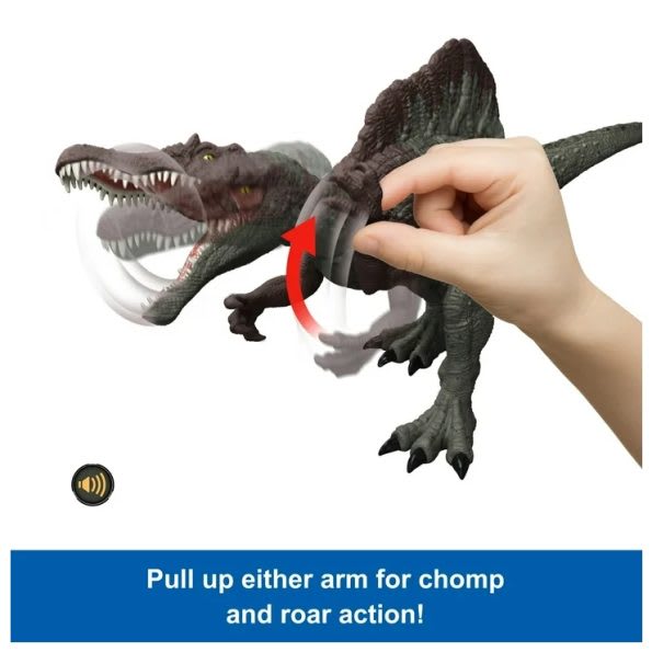 Figura Epic Attack Spinosaurus Ataque con Garras Luz y Sonido4