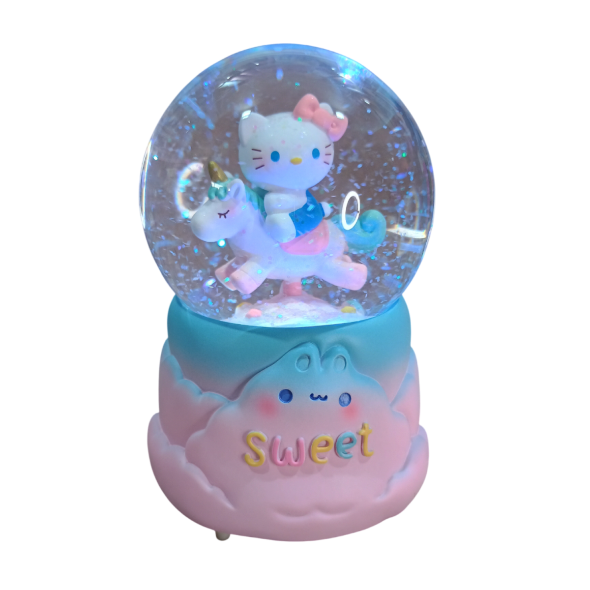 Esfera Musical Hello Kitty Unicornio4