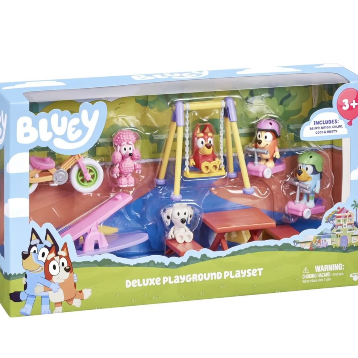 Play Set Bluey Deluxe Parque de Juegos5