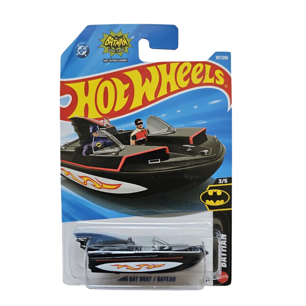 Hot Wheels Batman Bat Boat Bateu1