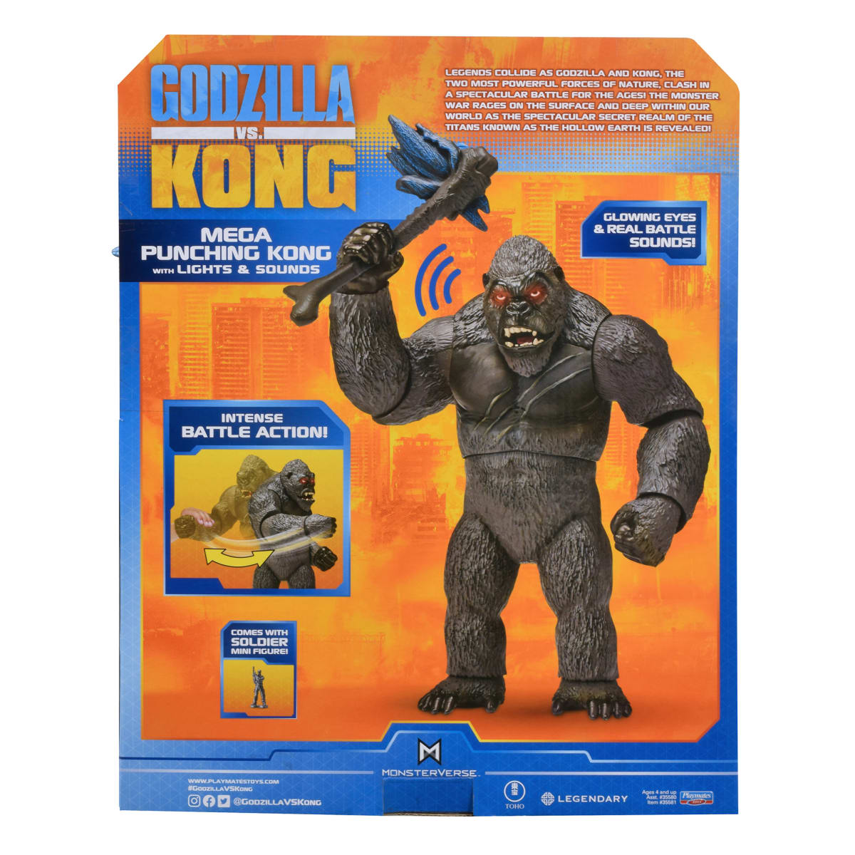 Mega Kong Figura con luz y sonido1