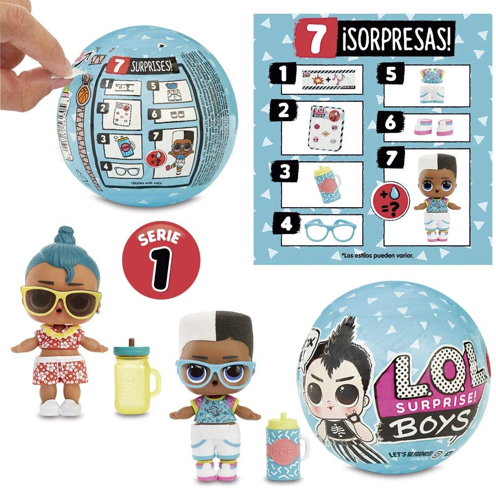 Muñeco Coleccionable LOL Surprise Boys3