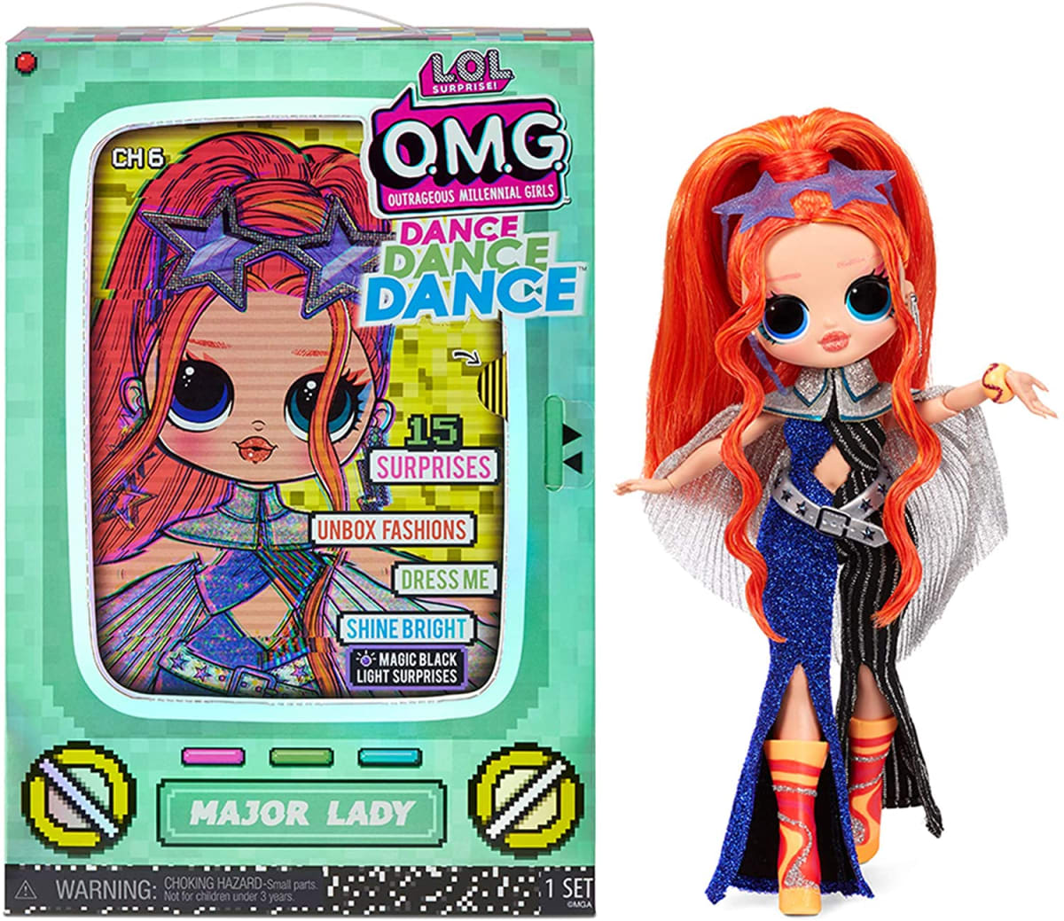 L.O.L OMG Dance Dance Major Lady4