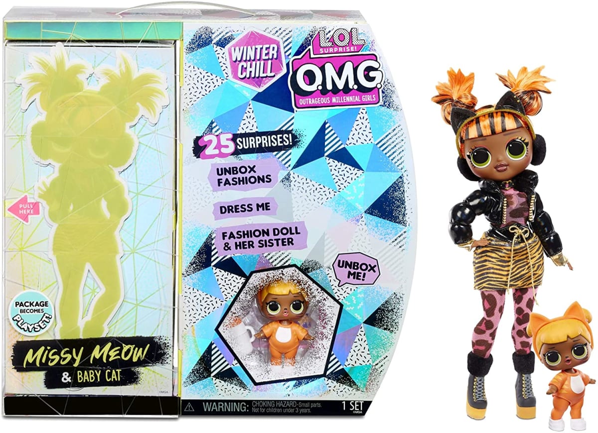 L.O.L. OMG Wntr Chill-Meow/Bcat4