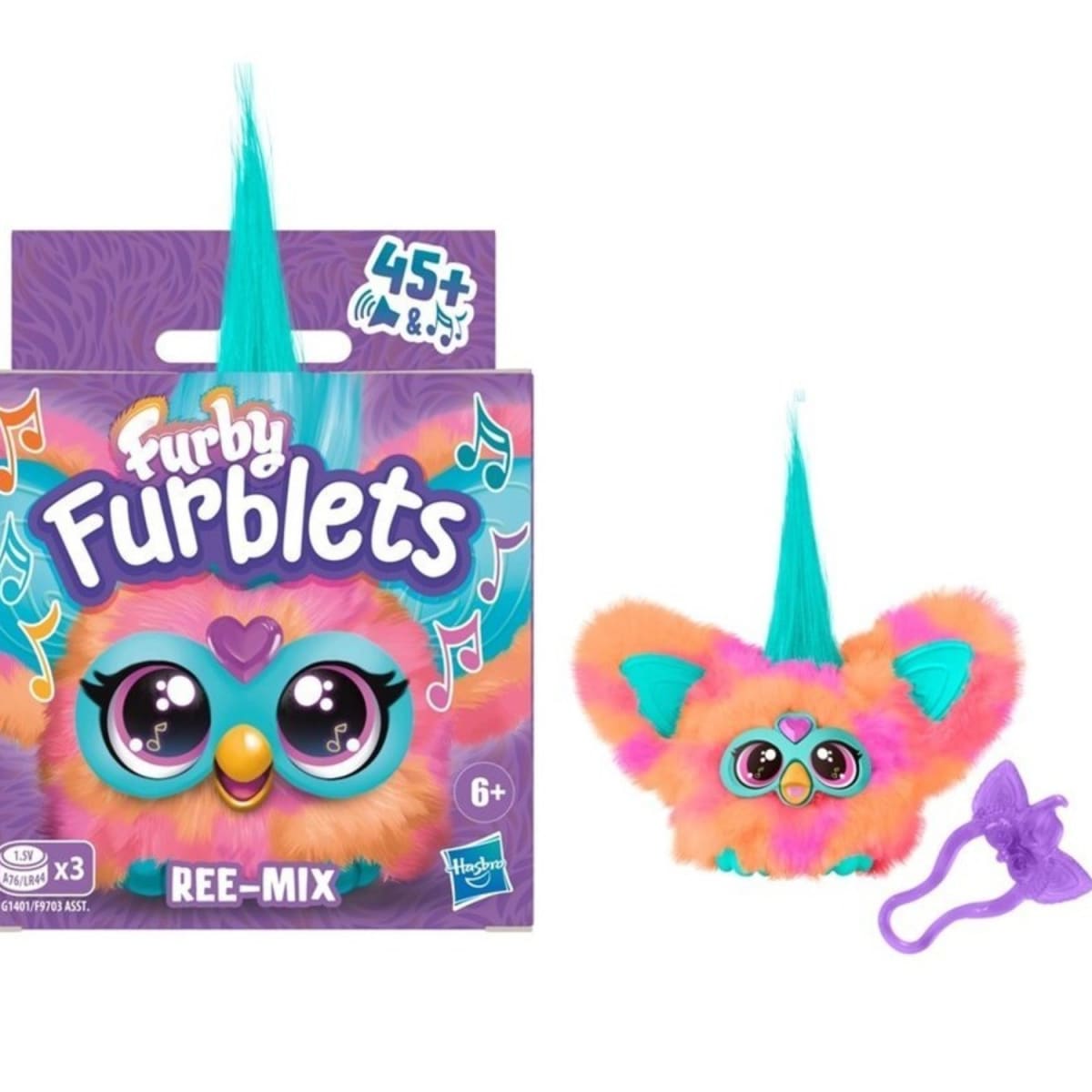Furby Furblets Muñeco Interactivo +45 Sonidos Ree-Mix6