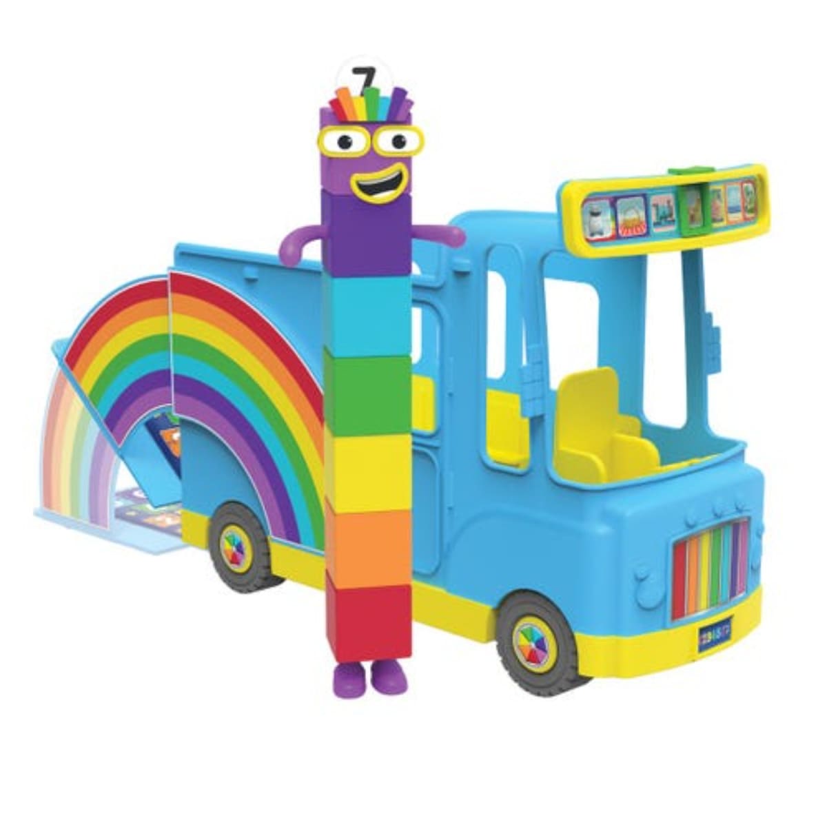 Numberblocks Rainbow Counting Bus2