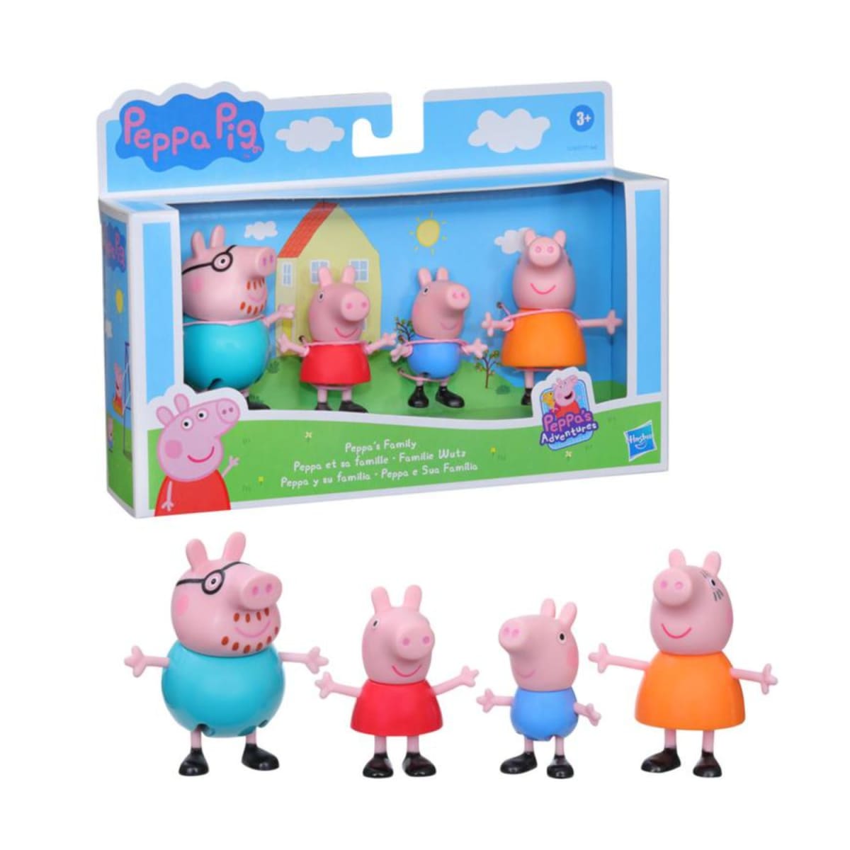 Play Set Figuras Peppa Pig Familia4