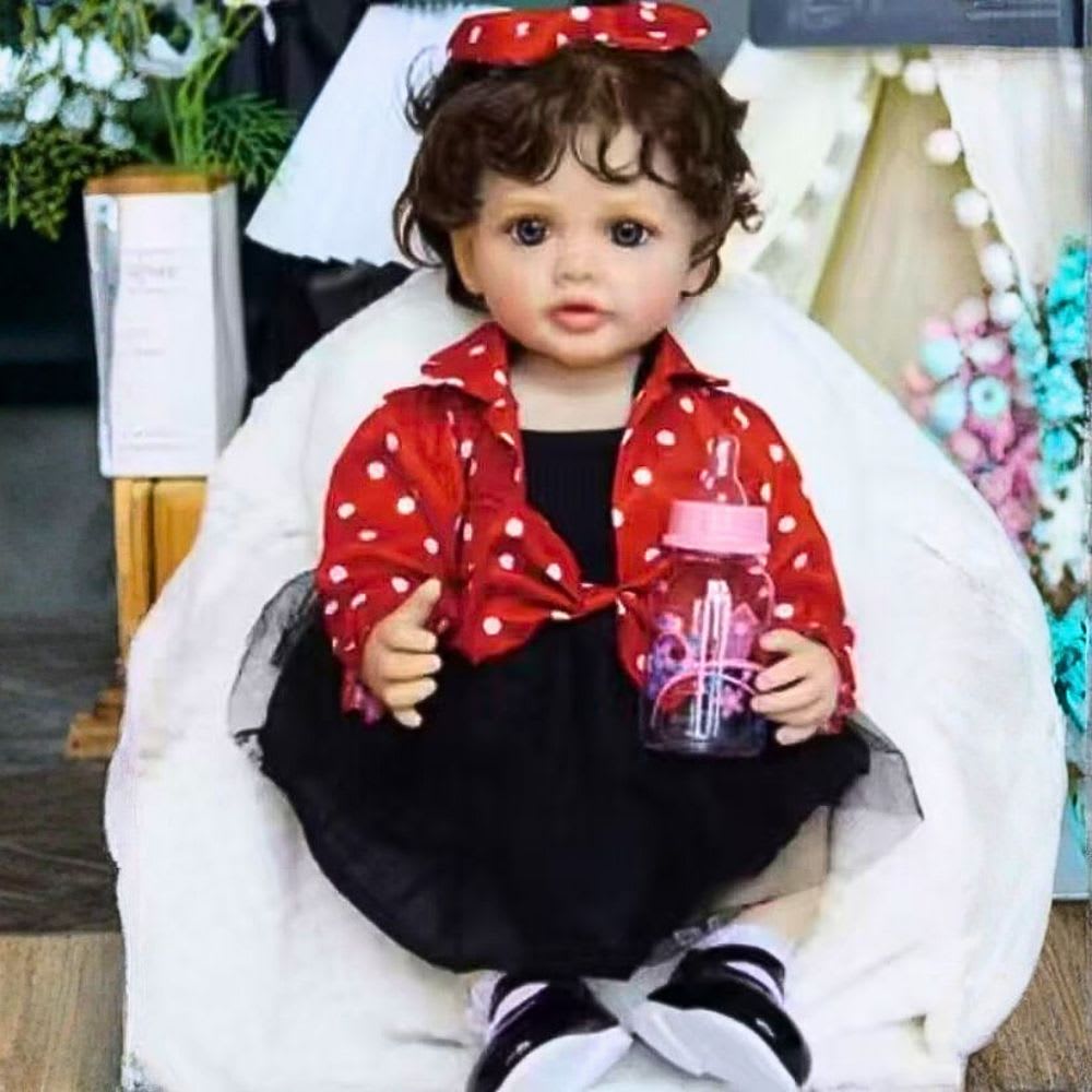 Muñeca Bebe Reborn Bea Vinilo de Siliciona 55 cm1