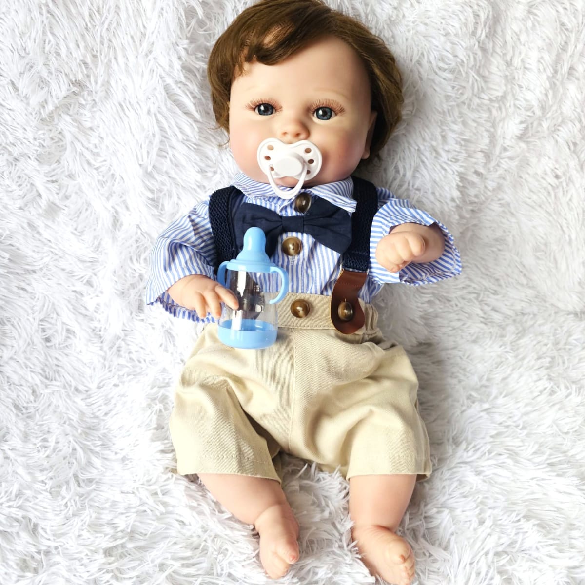 Muñeco Bebe Reborn Vinilo Siliconado Thiago 48 cm5