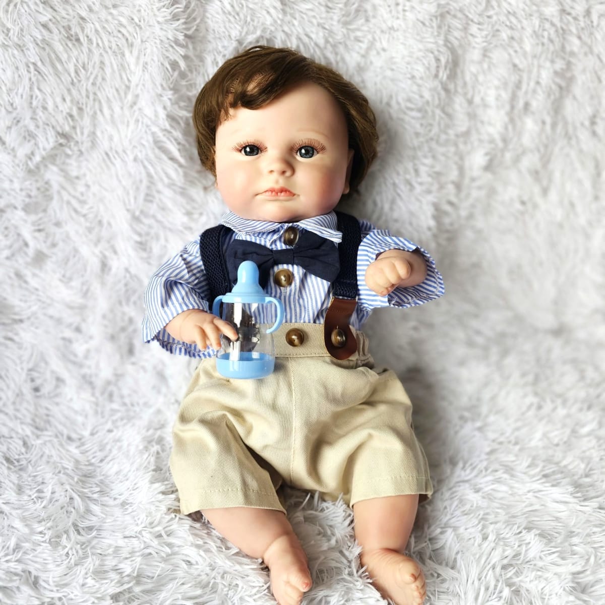 Muñeco Bebe Reborn Vinilo Siliconado Thiago 48 cm1