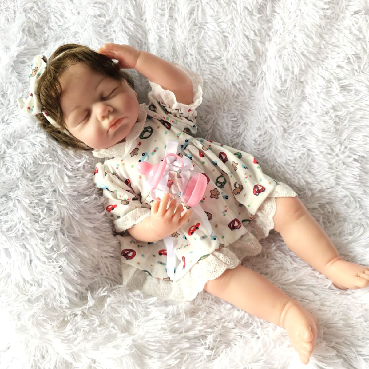 Muñeca Bebe Reborn Vinilo Siliconado Mia Reborn 55 cm3