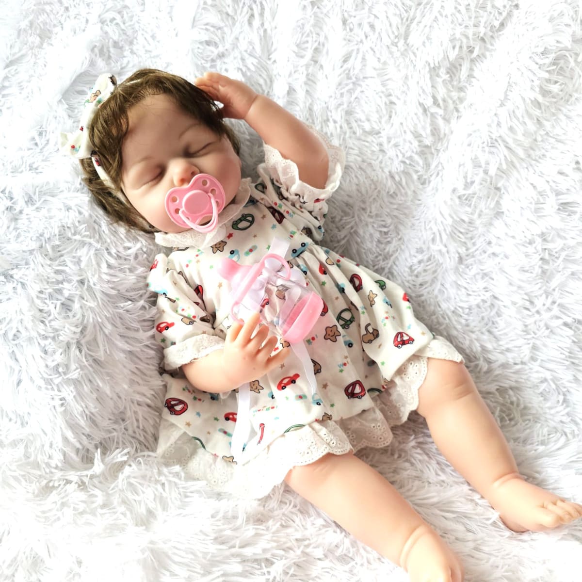 Muñeca Bebe Reborn Vinilo Siliconado Mia Reborn 55 cm2