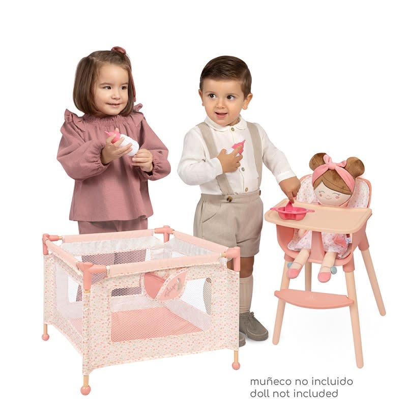 Set 2 x 1 Silla y Corral para Muñecas Reborn1