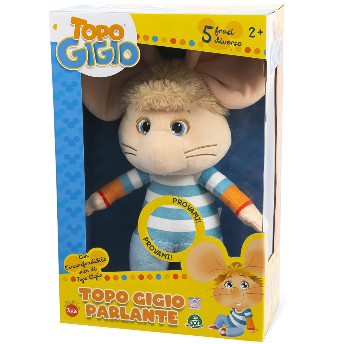 Muñeco Topo Giggio con Sonido 38 cm2