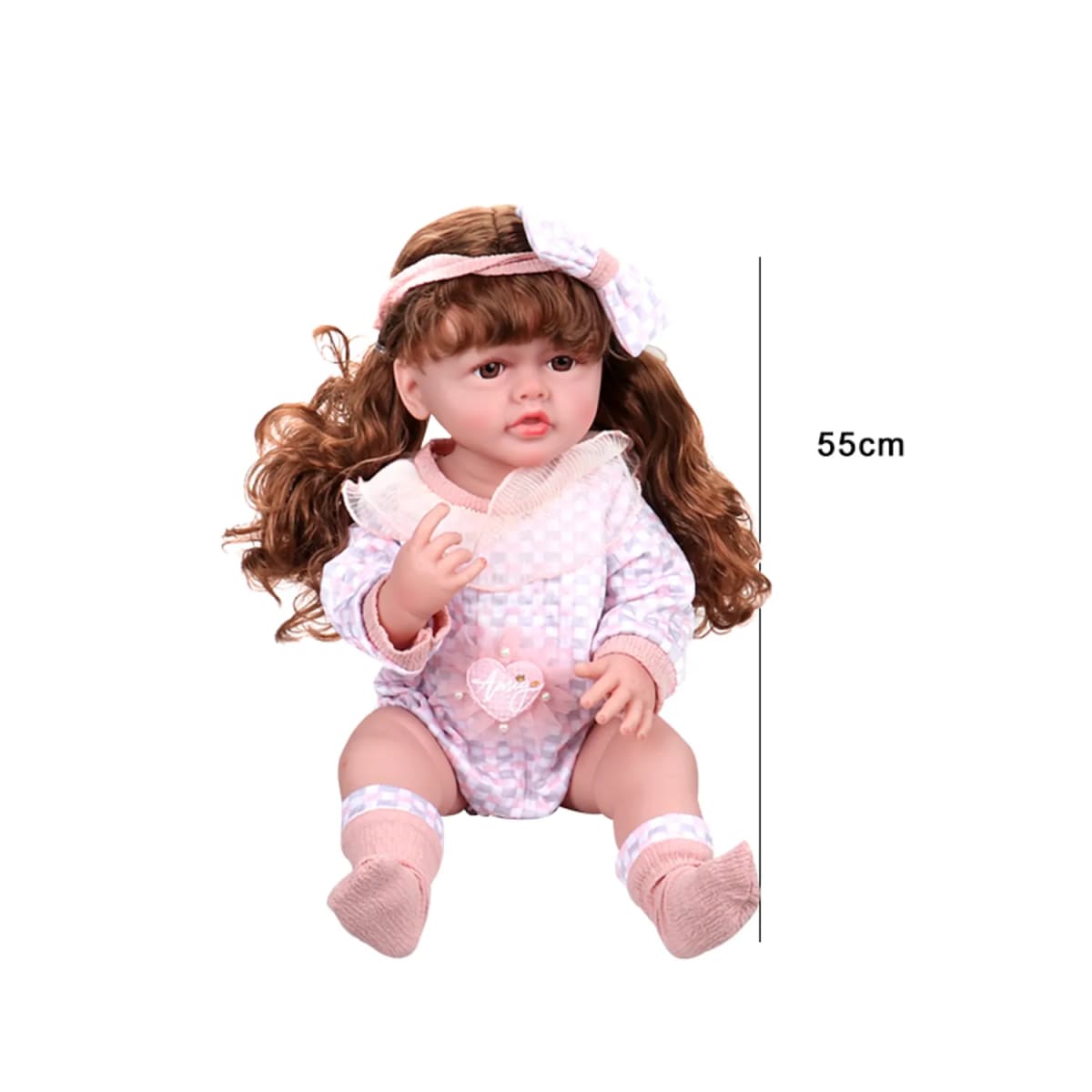 Muñeca Reborn Inteligente Interactiva 55 cm DD7271762