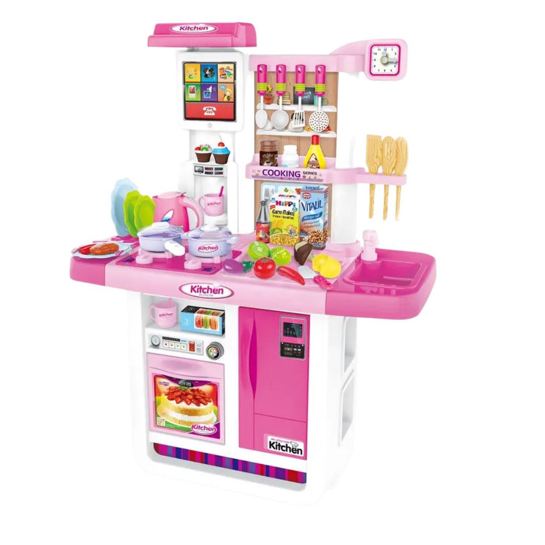 Cocina Mini Chef Para Niños con Funciones 98 cm2