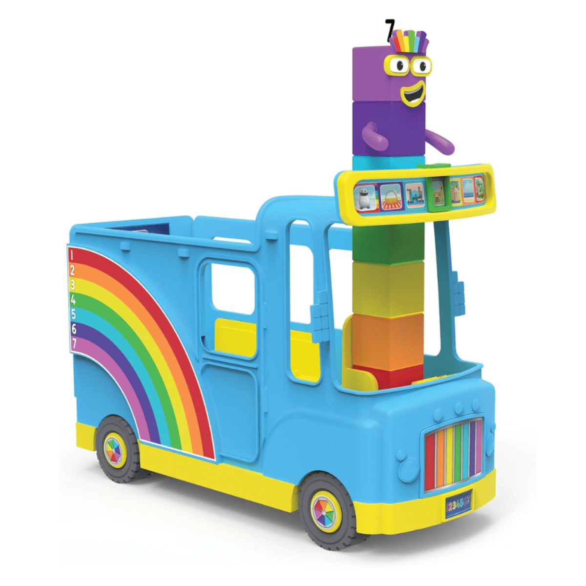 Numberblocks Rainbow Counting Bus5