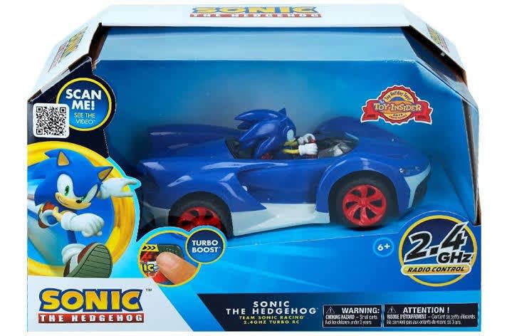 carro de sonic a control remoto