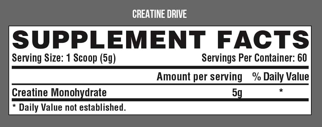 CREATINA Drive3