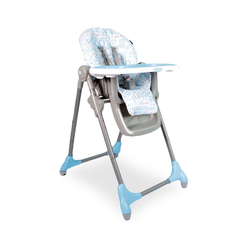 BEBEGLO Silla de comer 6 alturas RS-7055 Celeste