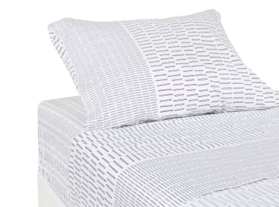 Juego Sabanas Cannon 200 Hilos estampado Indigo 1.5 Plazas1