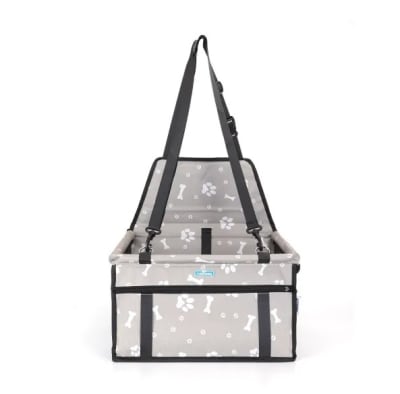 Bolsa porta mascotas Gris1
