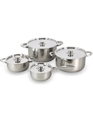 460-8SS BATERÍA DE COCINA DE 8 PIEZAS ACERO INOX 460-8SS WENS5