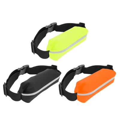 Riñonera deportiva tipo banano fluorescente2