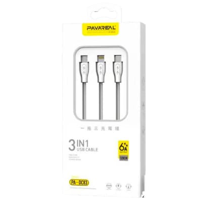 Cable cargador 3 en 12