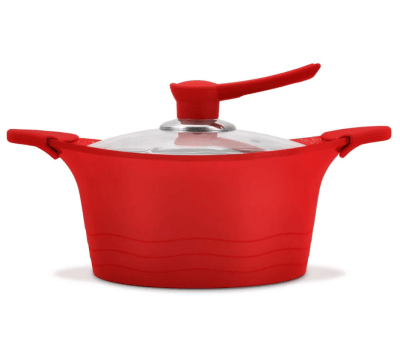 CACEROLA DE 28 CMS COLOR ROJA BOHLIER1
