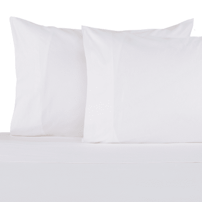 Juego sabanas Cannon Liso 200 hilos Blanco 2.5 plazas1