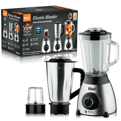 Licuadora y moledora café 3 En 1 RAF 1000w1