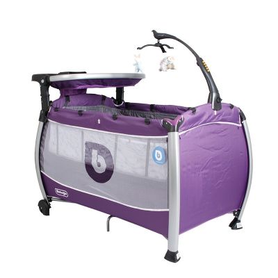 BEBEGLO RS-6080 Cuna Corral Morado3
