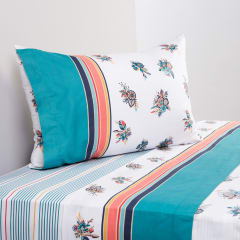 Juego Sabanas Cannon Family estampado 144Hilos 1.5 Plazas