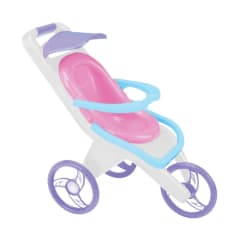 Coche Juguete + Silla + Porta Muñecas 3 en 1