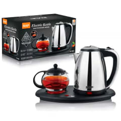 Set Electrico Termo Hervidor Con Tetera Infusor RAF